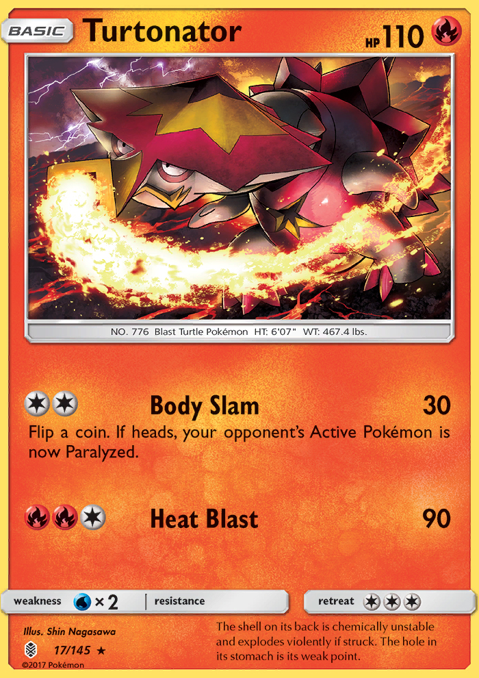Turtonator #017/088 | Perfect Order | Pokémon TCG