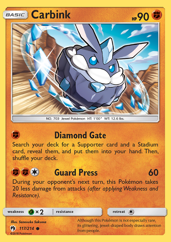 Carbink #117/217 | Ascended Heroes | Pokémon TCG