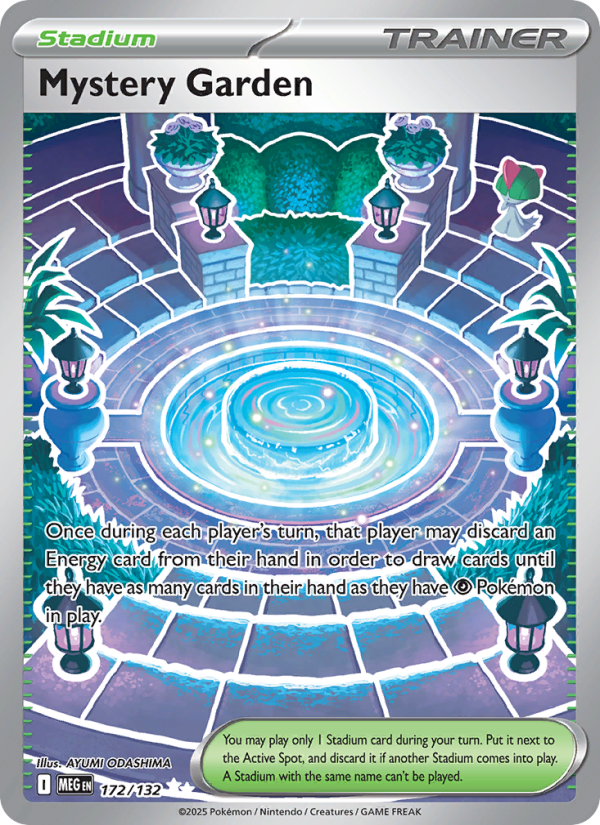 Mystery Garden #172/132 | Mega Evolution | Pokémon TCG