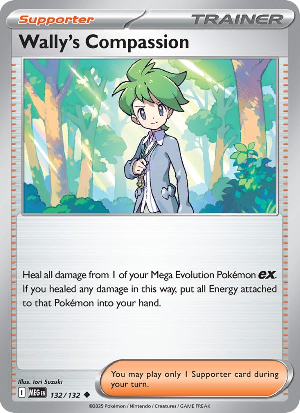 Wally's Compassion #132/132 | Mega Evolution | Pokémon TCG