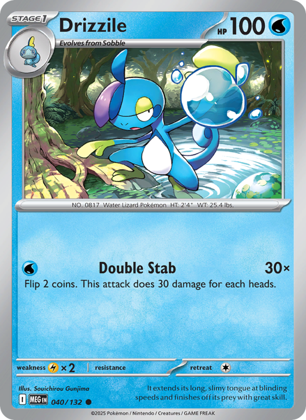 Drizzile #040/132 | Mega Evolution | Pokémon TCG