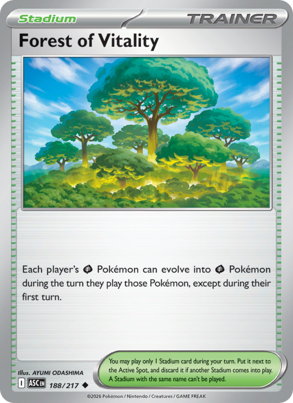 Forest of Vitality #188/217 | Ascended Heroes | Pokémon TCG