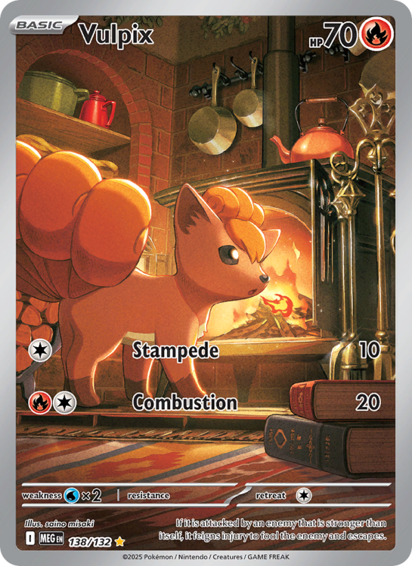 Vulpix #138/132 | Mega Evolution | Pokémon TCG