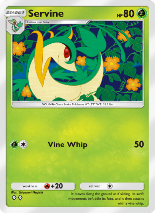 Servine #005/088 | Perfect Order | Pokémon TCG
