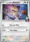 Team Rocket's Meowth (Energy Symbol Pattern) #161/217 | Ascended Heroes | Pokémon TCG