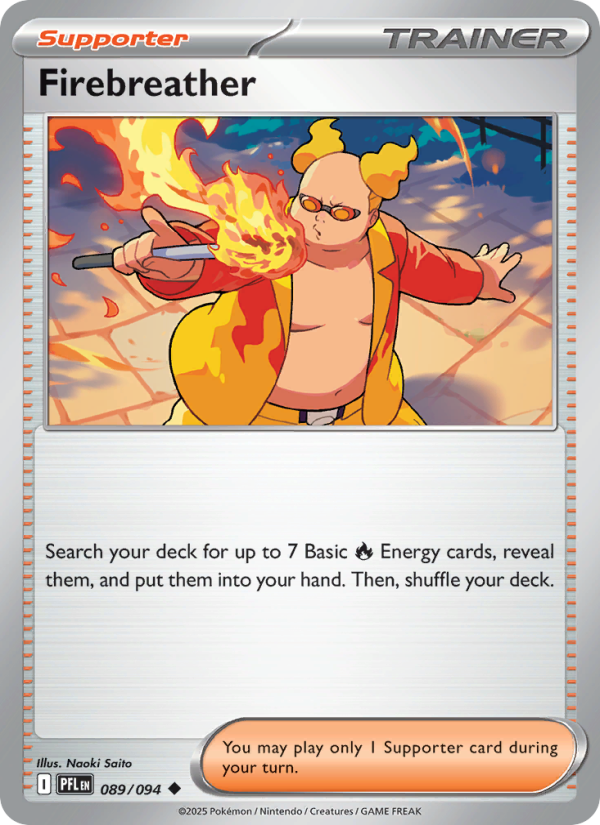 Firebreather #089/094 | Phantasmal Flames | Pokémon TCG