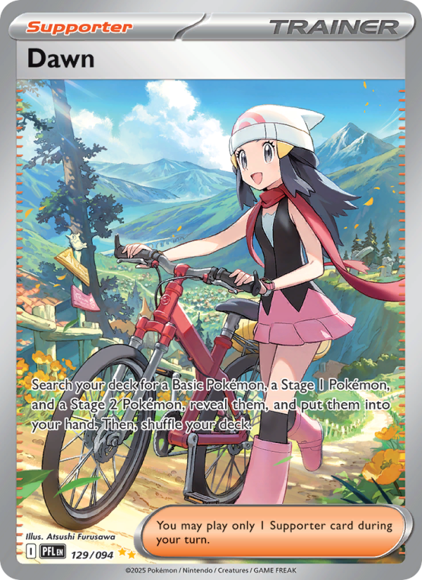 Dawn #129/094 | Phantasmal Flames | Pokémon TCG