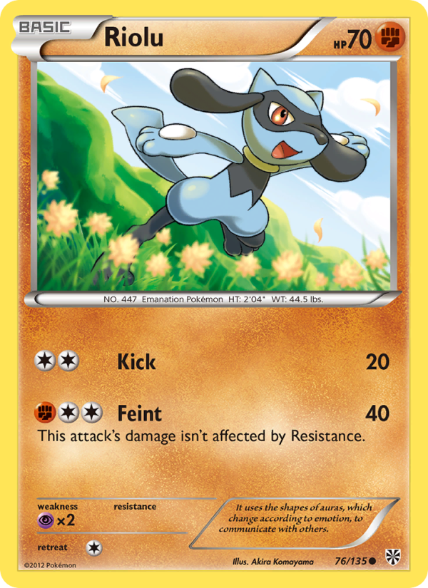 Riolu #076/132 | Mega Evolution | Pokémon TCG