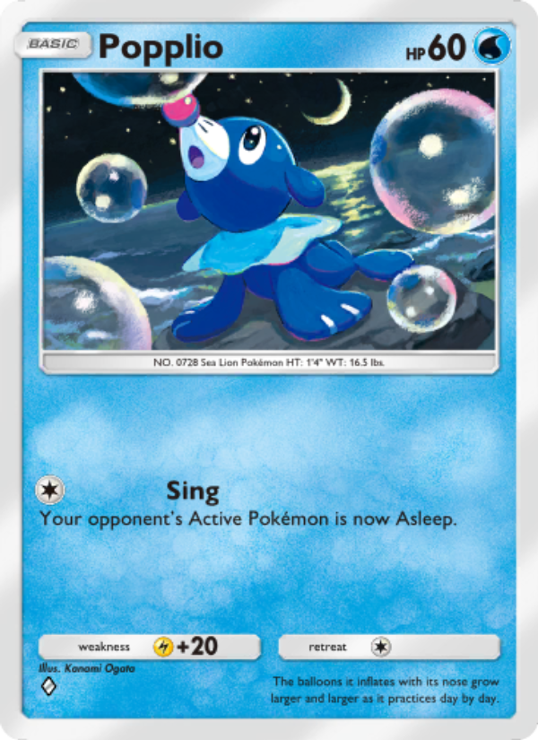 Popplio #045 | Mega Evolution Promos | Pokémon TCG