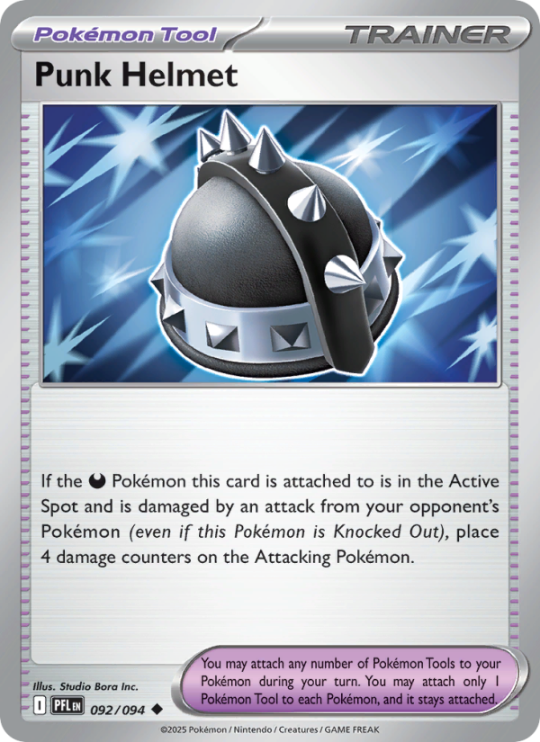 Punk Helmet #092/094 | Phantasmal Flames | Pokémon TCG