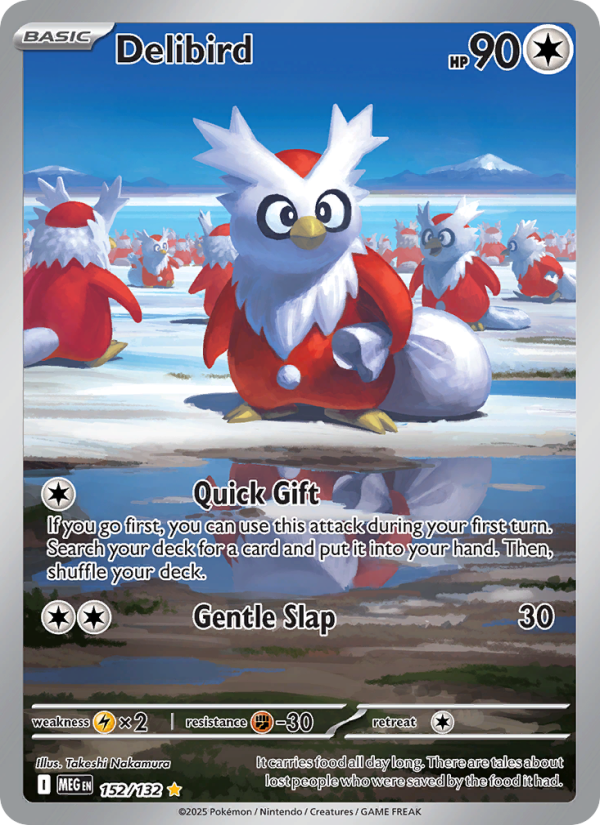 Delibird #152/132 | Mega Evolution | Pokémon TCG