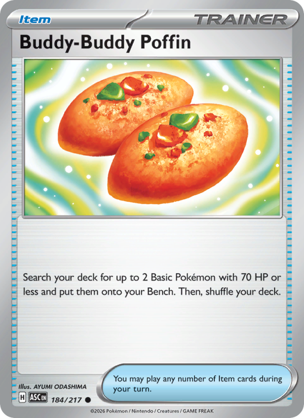 Buddy-Buddy Poffin #184/217 | Ascended Heroes | Pokémon TCG