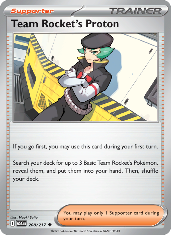 Team Rocket's Proton #208/217 | Ascended Heroes | Pokémon TCG