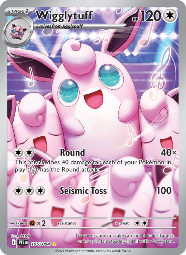 Wigglytuff #105/094 | Phantasmal Flames | Pokémon TCG