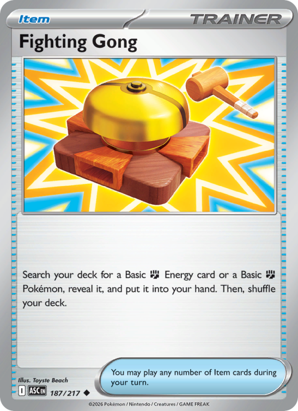 Fighting Gong #187/217 | Ascended Heroes | Pokémon TCG