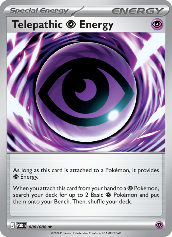 Telepathic Psychic Energy #088/088 | Perfect Order | Pokémon TCG