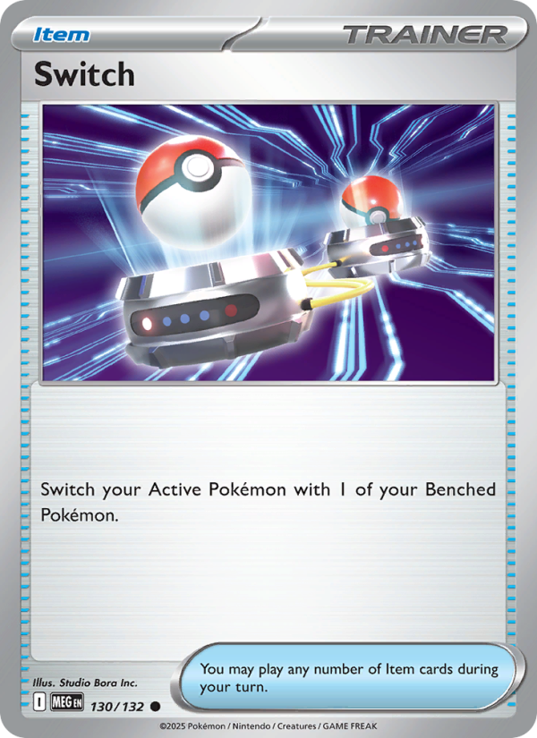 Switch #130/132 | Mega Evolution | Pokémon TCG