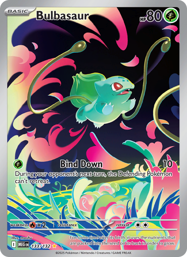 Bulbasaur #133/132 | Mega Evolution | Pokémon TCG
