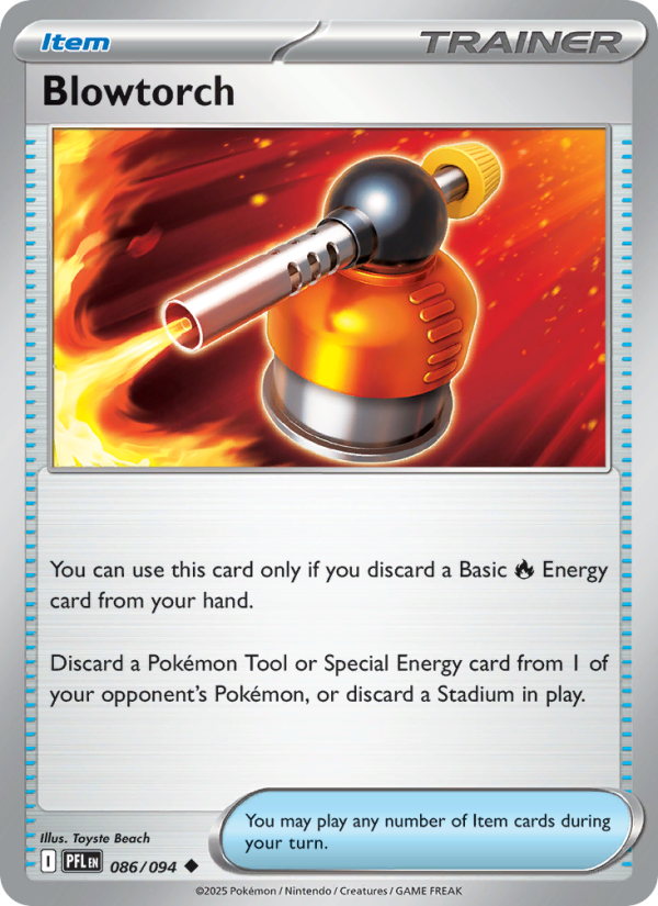 Blowtorch #086/094 | Phantasmal Flames | Pokémon TCG