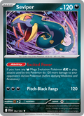 Seviper #062/094 | Phantasmal Flames | Pokémon TCG