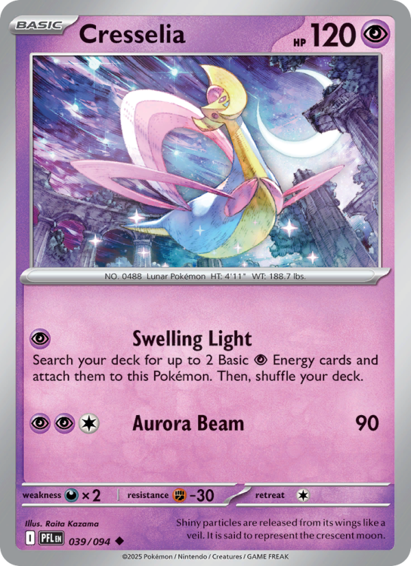 Cresselia #039/094 | Phantasmal Flames | Pokémon TCG