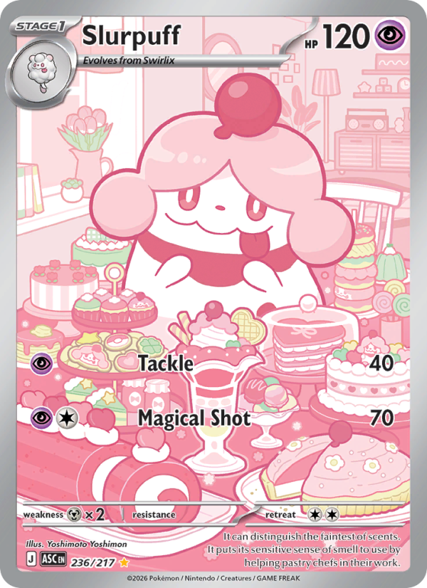 Slurpuff #236/217 | Ascended Heroes | Pokémon TCG