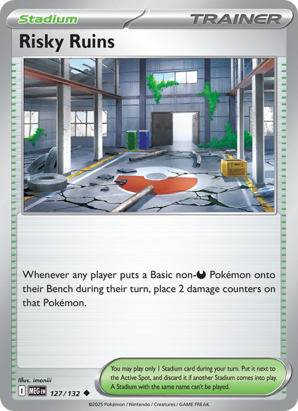 Risky Ruins #127/132 | Mega Evolution | Pokémon TCG