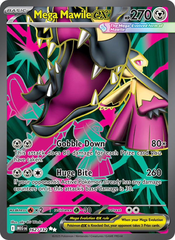 Mega Mawile ex #162/132 | Mega Evolution | Pokémon TCG