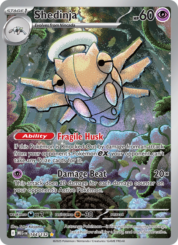 Shedinja #144/132 | Mega Evolution | Pokémon TCG