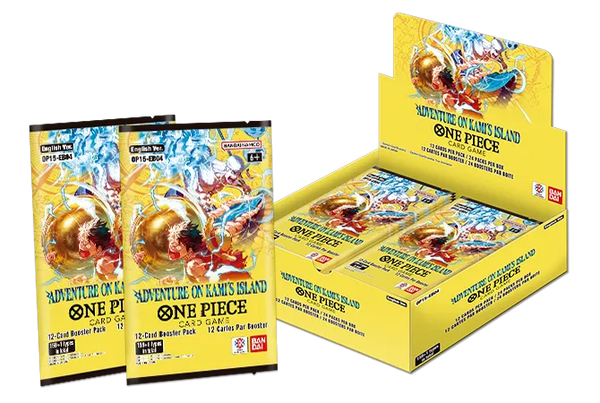 One Piece Card Game Booster Pack, The Adventure of the Island of God [OP-15] (Box) 24 Packs